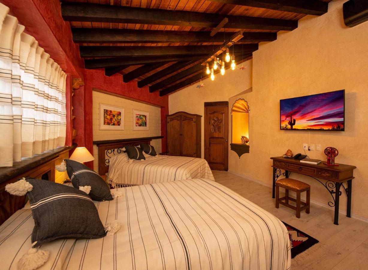 La Casona Colorada San Felipe Del Agua Hotel Oaxaca Bagian luar foto