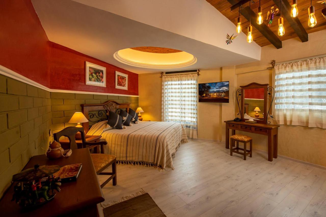 La Casona Colorada San Felipe Del Agua Hotel Oaxaca Bagian luar foto